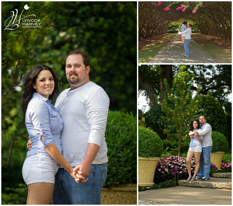 Dallas Wedding Photographer | Dallas Arboretum Engagement | Lyncca Harvey Photography