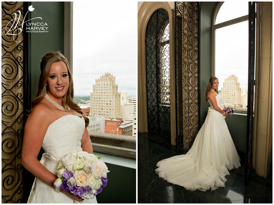 Fort Worth Wedding Photographer | Fort Worth Club Bridal | Lyncca Harvey Photography