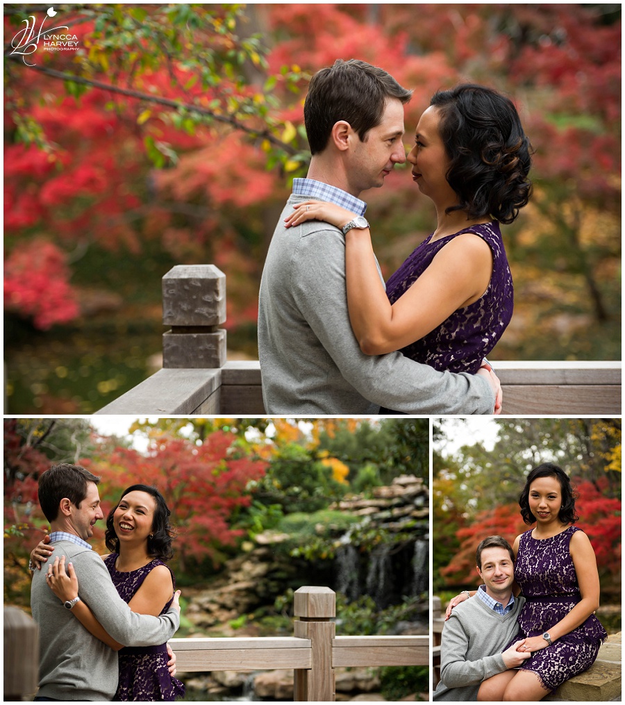 Fort Worth Engagement Photographer | Japanese Gardens | Lyncca Harvey Photography