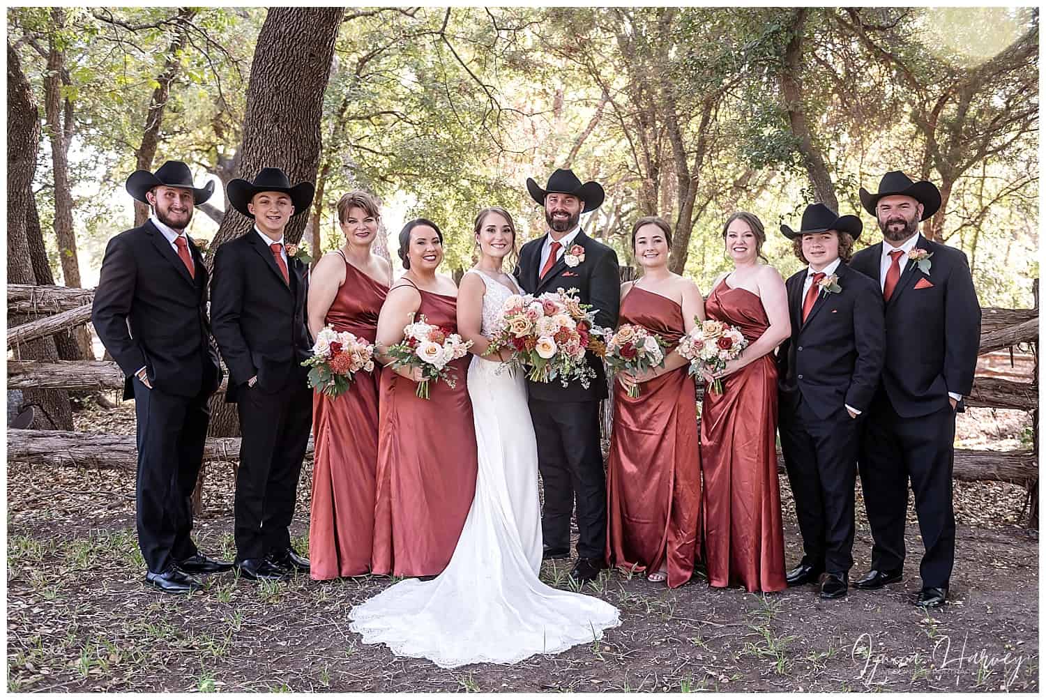 Trickle Creek Events Fall Wedding | Weatherford Wedding Photographer